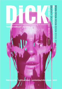 The magazine cover of 2019 culture magazine called DICK